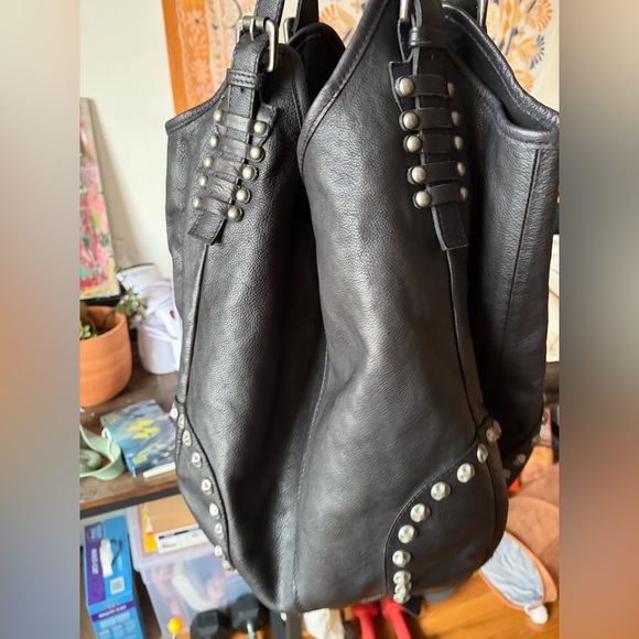 Free People Bushwick leather tote EUC - Picture 7 of 8